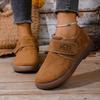 Damenstiefel Warm Weich und Bequem Winter Dicke Sohle, Rund Zehenschuhe