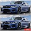 For BMW 2 Series F22 F23 218i 220i Coupe & Convertible 2014-up 2 Pieces Car Front Grille Cover Trim Strips External Accessories