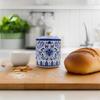 Contenitore Portatile in Ceramica per Tè Sale Caramelle Condimenti con Coperchio Ermetico