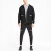 Puma Reflective Color Block Casual Hooded Zip Jacket Men Outerwear Black 519382-01