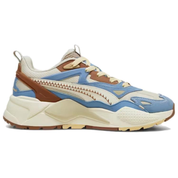 Puma Rs-X Efekt Expeditions Comfortable Versatile Low-Top Lifestyle Sneakers Unisex sneakers Brown Blue Beige 395937-01