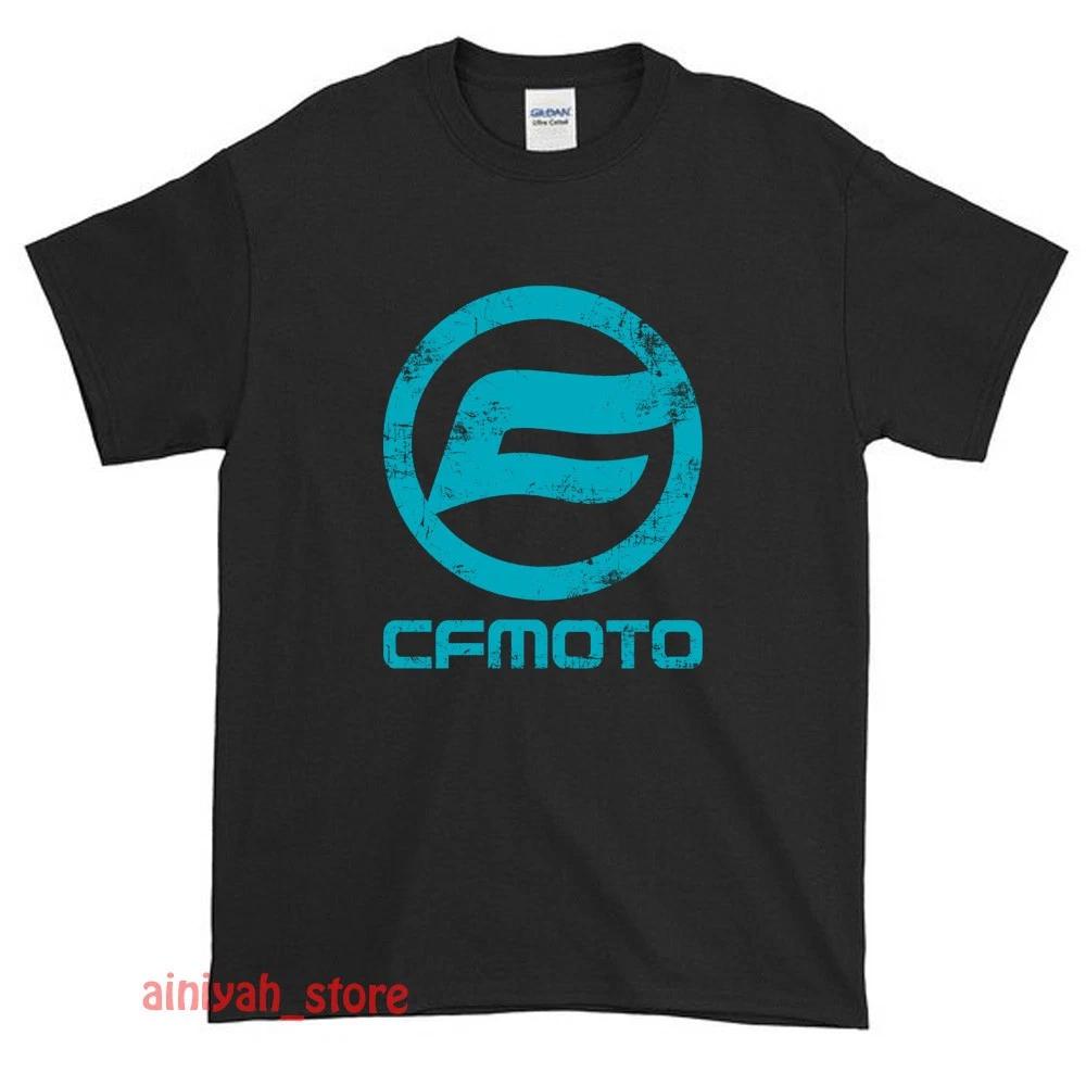 

New CF Moto Logo Men s Funny T shirt USA Size S-XXL S
