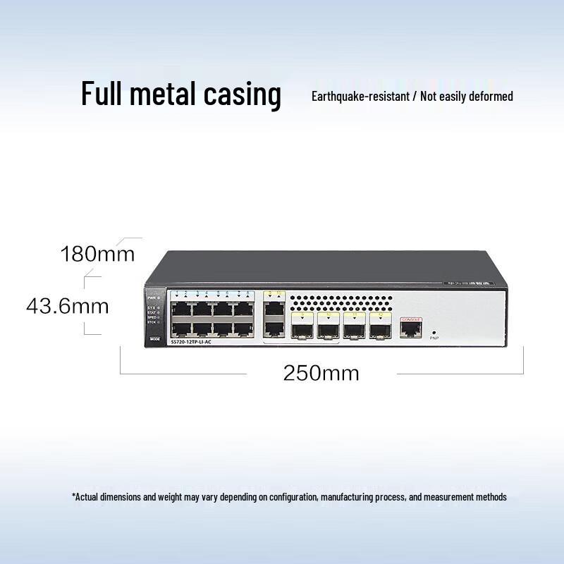 

Huawei S1720-10GW-PWR-2P Enterprise Access Switch