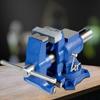 Multipurpose Vise 6-Inch Bench Vise 360-Degree Rotation Clamp On Vise with Swivel Base and Head Heavy Duty Multi-Jaw Vise for Clamping Fixing