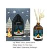 1PC Aromatherapy Long lasting Fragrance Indoor Flameless Home Glass Decorations Christmas Souvenirs Aromatherapy