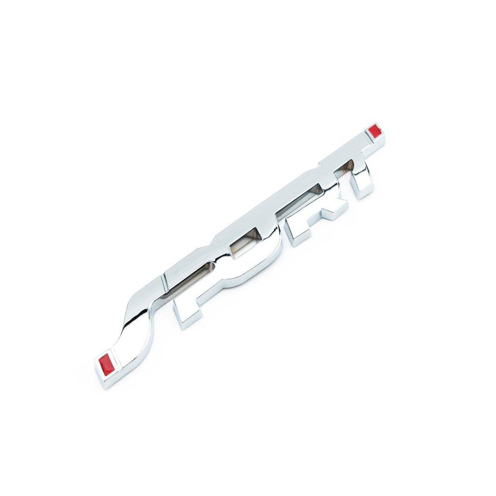 

Rebias SPORT Accent Emblem Sports Sticker Rear Tail Custom Sticker Exterior NS-STI-SPORT-AC-SV серебряный