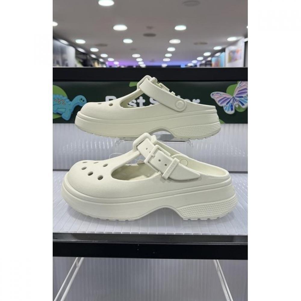 

Crocs Classic Mary Jane Clogs 210581 0hz Linen Linen/220