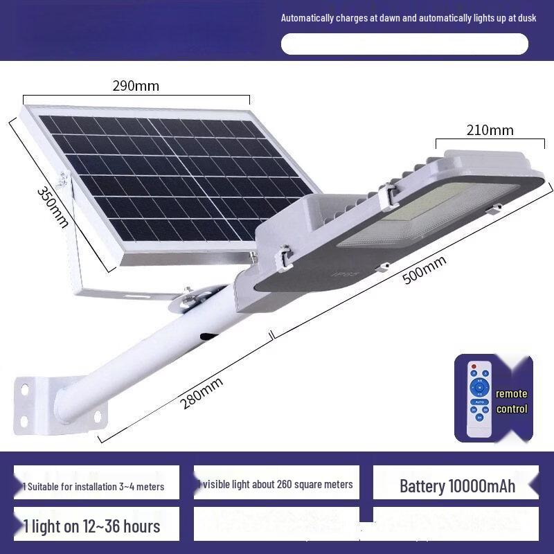 Solar Motion Sensor Outdoor Light