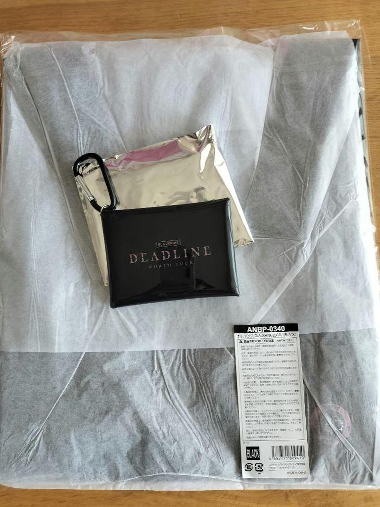 [USED] BLACKPINK POPUP Clear Eco Bag Novelty Clear Pouch