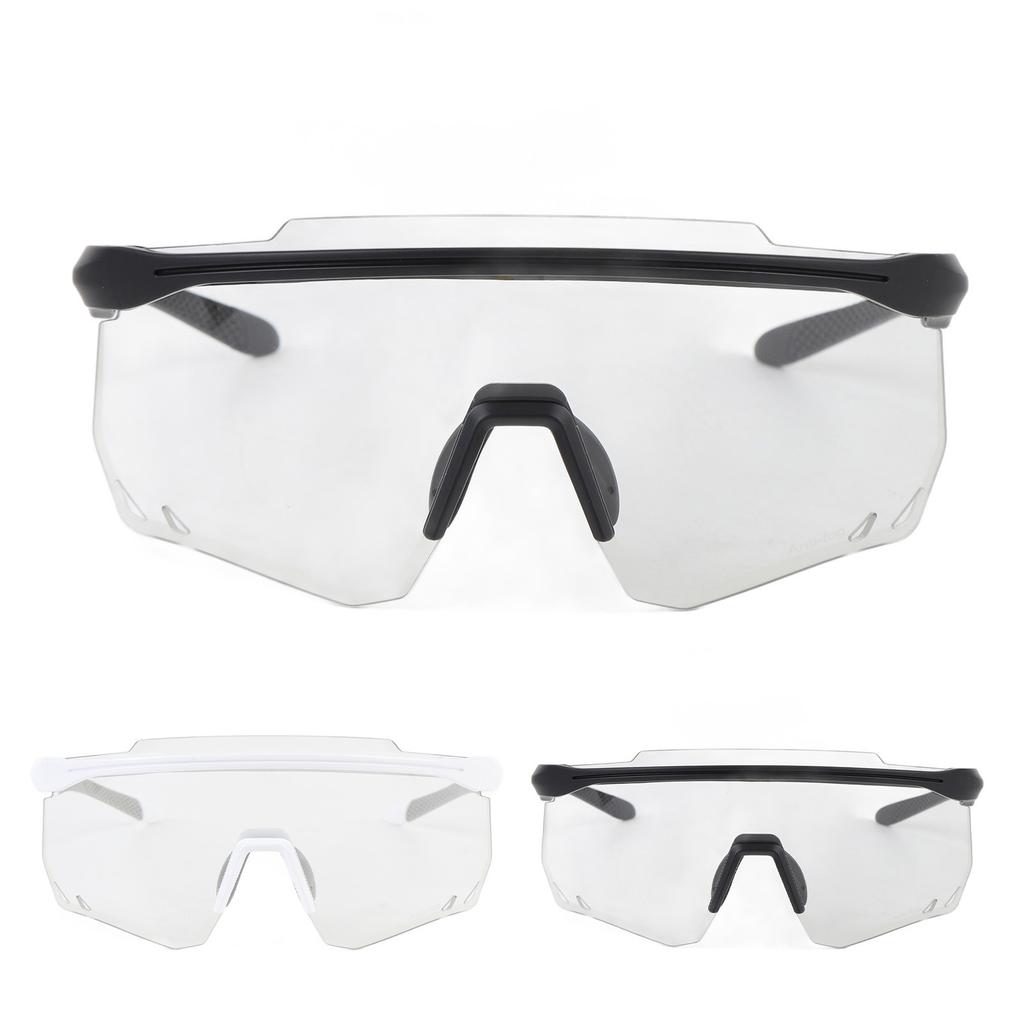 Photochromic Cycling Glasses TR90 Frame PC Lens Anti Fog Windproof Bike Sunglasses for Men Women Out