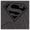 SUPERMAN Unisex Adult Mono Long-Sleeved T-Shirt