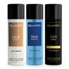 Bella Vita Luxury Deo Parfum Combo Pack - CEO Man, SKAI Aquatic, White OUD - 3 X 150 Ml