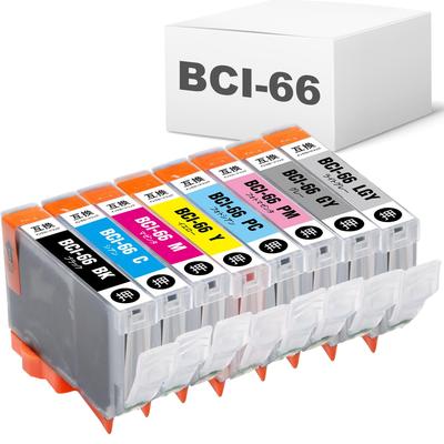 BAALAND Canon Compatible Ink Cartridges Set with IC for PIXUS BCI-66 (8-Color Chip) PRO-S1