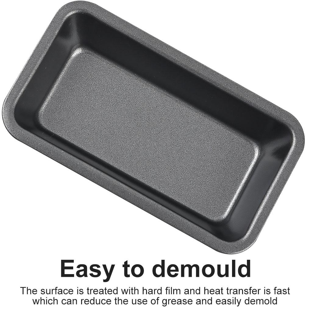 Hohe Qualität 1 Stück Kastenform Toastbrotform Kuchenform Kohlenstoffstahl Kastenform Gebäck Backform DIY Antihaftform Backzubehör