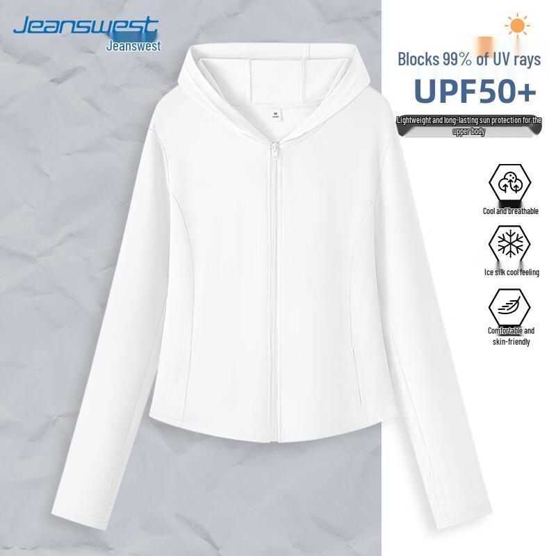 Jeanswest Women s Slim Fit Hooded UPF50+ Sun Protection Jacket XL