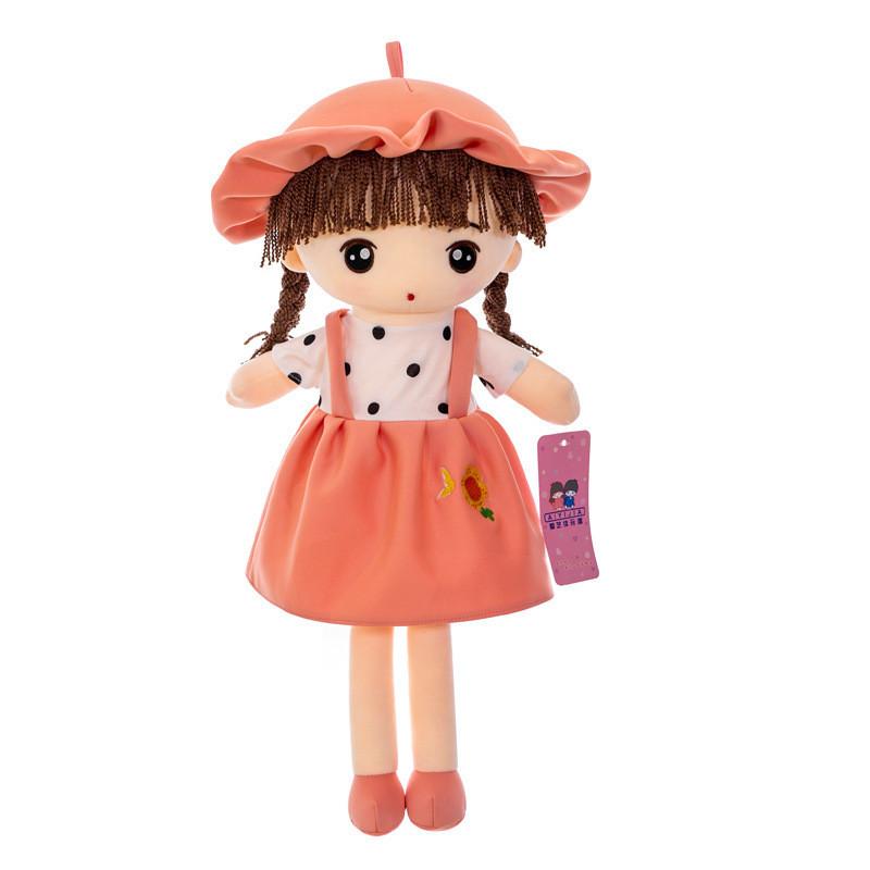 Adorable Fairy Plush Doll Ideal Birthday Gift For Girls Soft Crystal Fabric 85cm