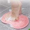 Foot Rubbing Tool for Lazy People Foot Brushing Foot Sole Anti Slip Pad Bathroom Back Rubbing Household Use Dead Skin Suction Cup