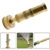 Solid Brass Garden Spray Nozzle 4" Adjustable Wring Water Hose Gardening Tools Replacement Garden  Tool Parts