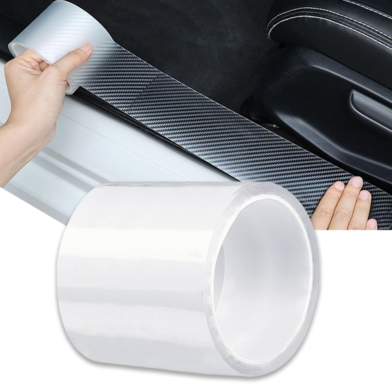 

NAGANORI Защитная пленка для кузова автомобиля, сделай сам, пленка для оклейки автомобиля для защиты кромки двери, бокового порога, накладки от потертостей и бампера x пленка, пленка ленточного типа, двери, бамперы, молдинг,