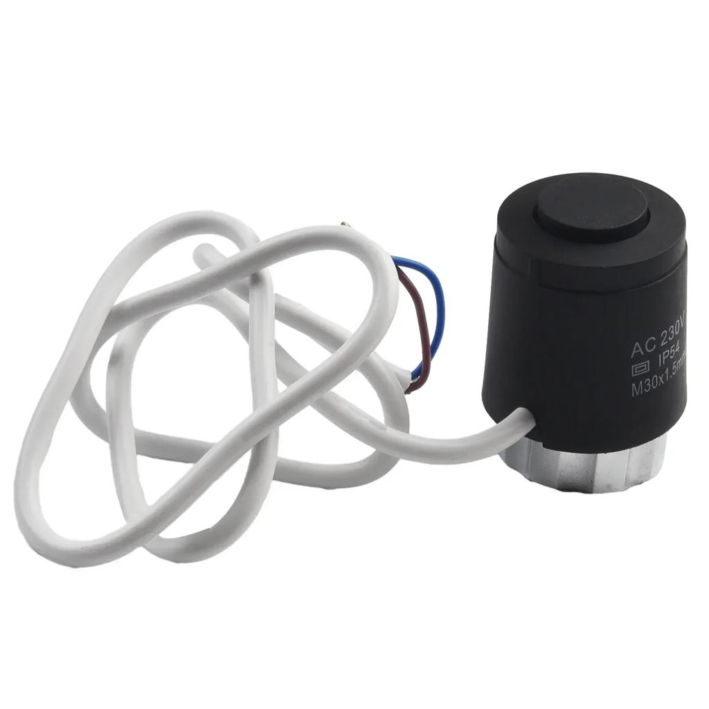 Two Wire Actuator for Floor Heating Manifold 230V AC Power Supply Compact Design Suitable for Various Floor Heating Systems