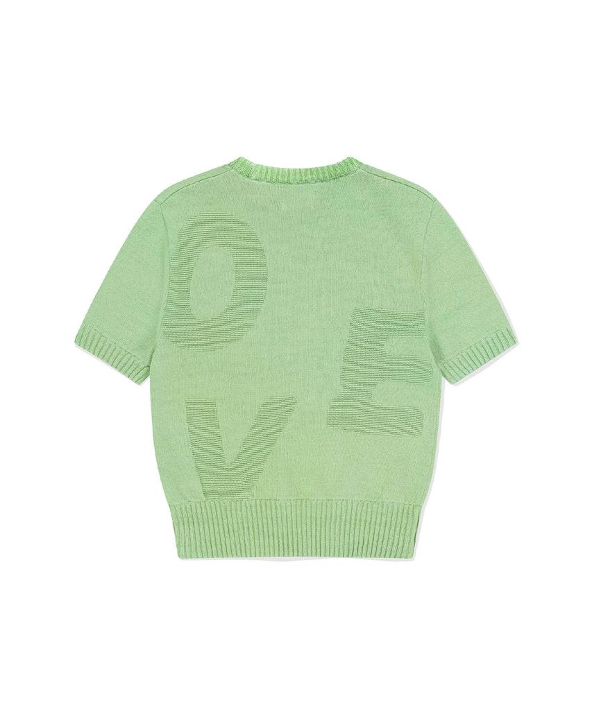 Sun Love Capital S/S Sweater Green