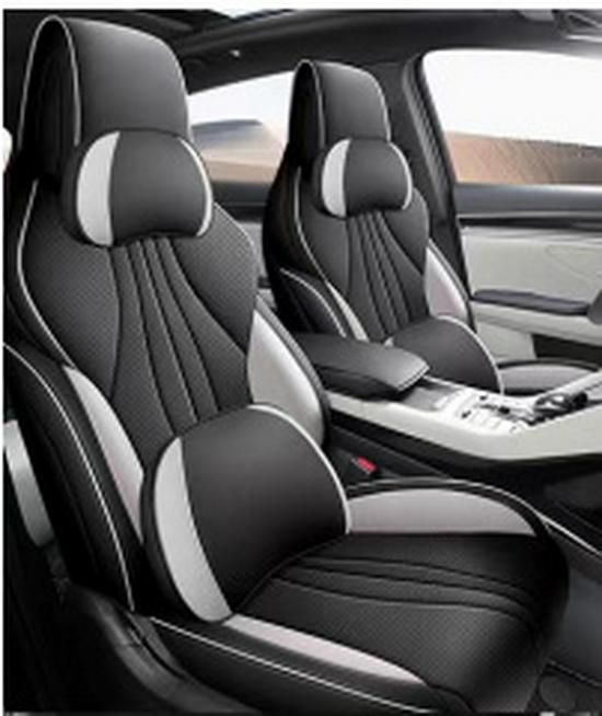 Song PRO Cartoon Leather Car Seat Cushion, Five-Seat Model, All-Season Use