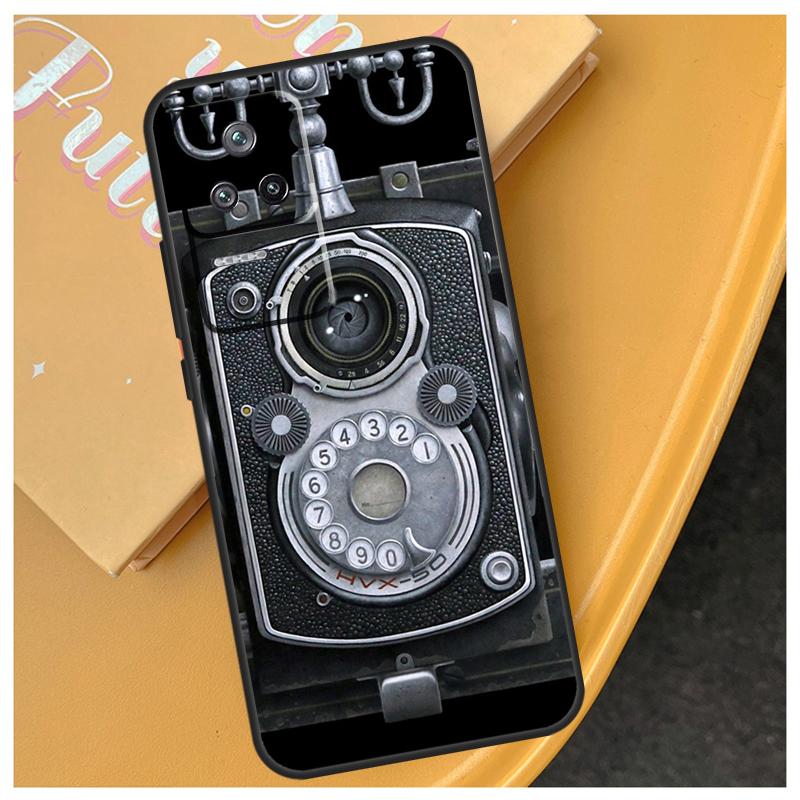 

Retro Nostalgia Camera Funda For Xiaomi 17 Pro Max 15 14 Ultra 13T 14T 15T POCO X7 Pro X5 X6 F5 F6 F7 F8 Ultra Case Xiaomi 17
