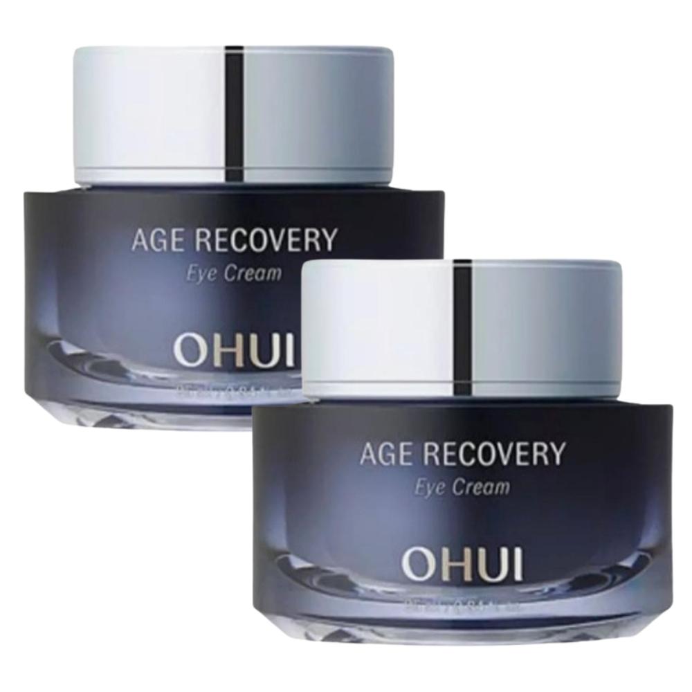 Ohui Crème Yeux Age Recovery 25ml – Crème Yeux Anti-Rides au Collagène avec Baby Collagène, Raffermissante & Éclaircissante Soin Coréen pour les Yeux Mature