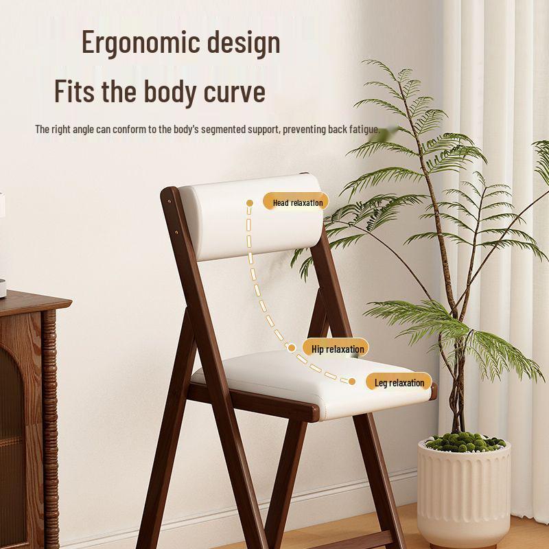 Multi-functional Foldable Upholstered Bar & Dining Stool with Storage