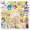 51 Sailor Moon Graffiti Stickers for Suitcases, Refrigerators, and Scooters