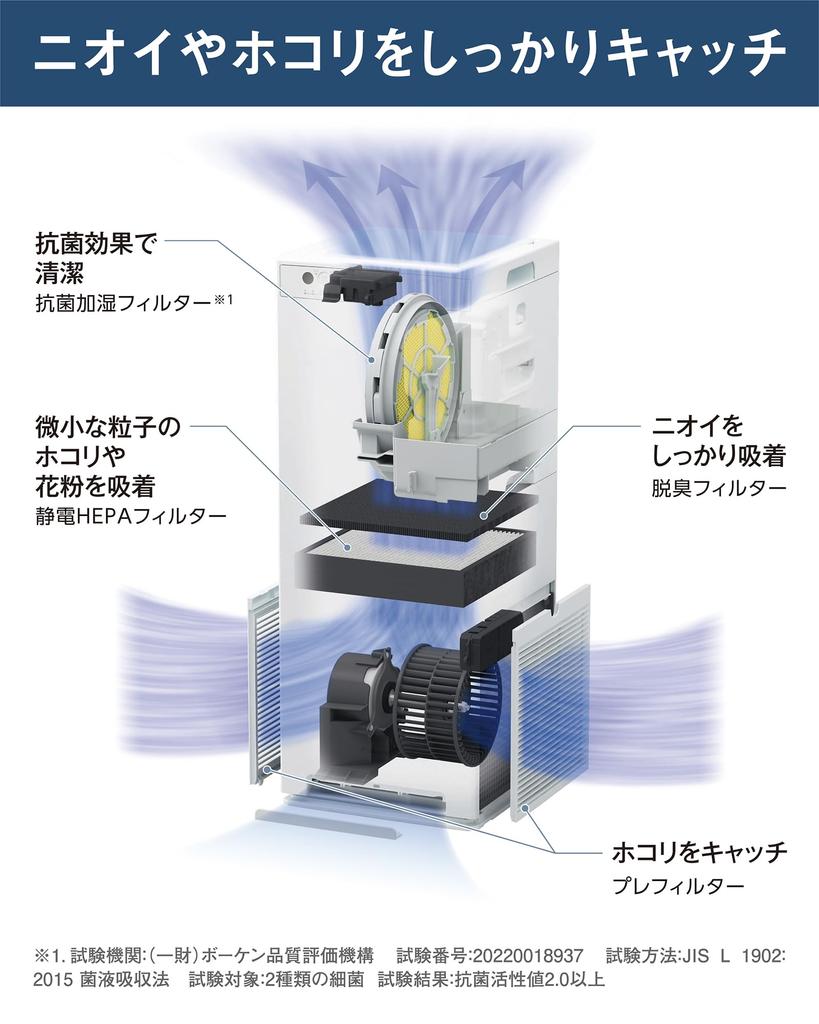 Daikin Humidifying Air Purifier Virus 2025 Model 22 tatami White Streamer Wall Installation Quiet Easy to Clean Powerful Suction Power Saving House