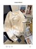 Damen Übergroßes Besticktes Welpen-Sweatshirt - Herbst/Winter 2025 Modische Lockere Passform