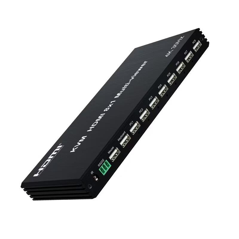 4K HDMI 8-Port KVM Switch