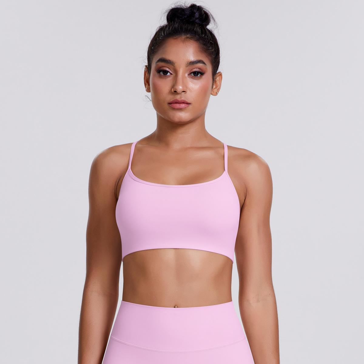 

Новый топ для йоги Yungan со спинкой-крест, спортивный топ-майка, дышащее быстросохнущее фитнес-спортивное нижнее белье для женщин XL