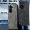 For POCO M7 4G Case for Magsafe Luxury Sheep Skin Magnetic Matte Leather Cover for POCO M7 Plus M 7 Shockproof Anti-drop Bumper