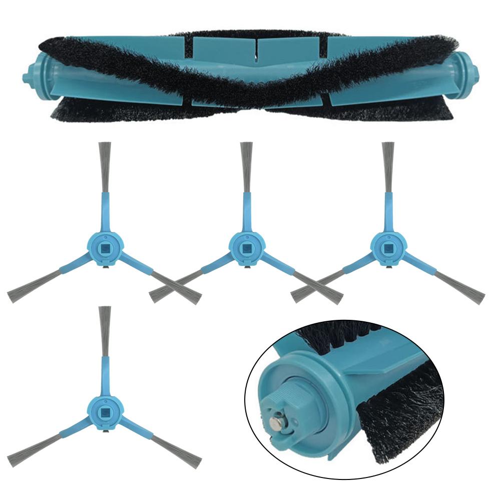 1 Set Main Roller Brush And Side Brushes For Conga 7490 /8290 For Immortal For Genesis Vacuum Cleaner Replacement Accessories