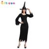 Alluring Short Sleeve Black Witch Uniform For Adult Women Ideal For Stage Performances