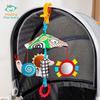 Hedgehog Bird Plush Baby Stroller Pendant Wind Chime With Sensory Development For Newborns And Toddlers