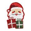 Christmas Floor Mat Xmas Tree Snowman Non-Slip Bathroom Rug Absorbent Washable