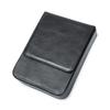 Luxury Genuine Leather 6 Slots Pen Case With Removable Pen Tray Holder Pencil Case Office School Supplies Pouch Creative Gift