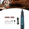 15 Piece Portable Rotary Tool Kit with High Speed Motor and Lithium Battery for Detailed Engraving and Crafting