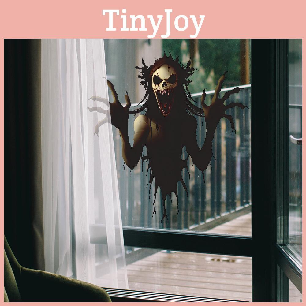 Halloween Thrilling Wall Breaking Zombie Ghost Living Room Home Stickers Decor