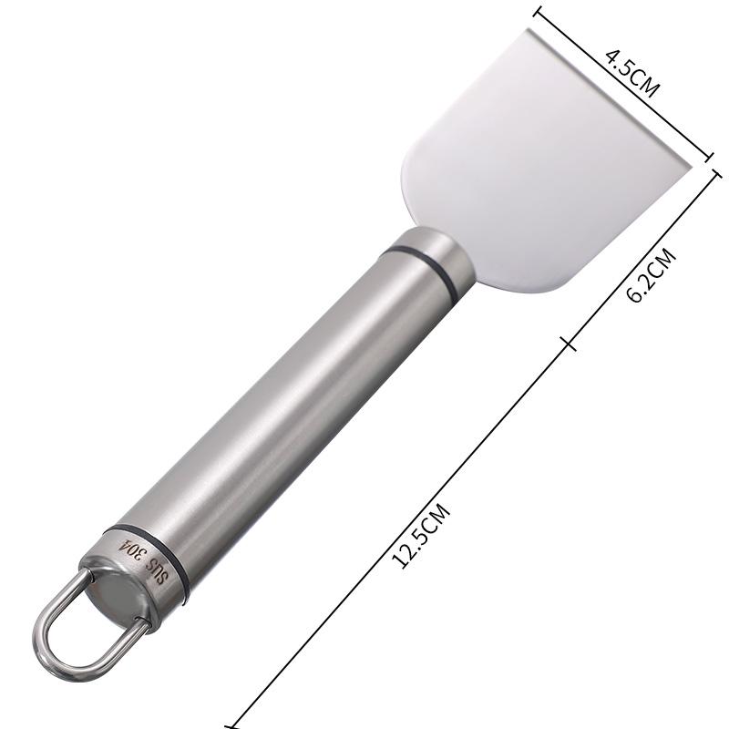 304 Stainless Steel Multi-purpose Scraper for Kitchen, Refrigerator, Tile, Floor Grout, and Glass Adhesive Removal 1 piece