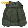 JEEP Men's Multi-Pocket Outdoor Fishing Vest
