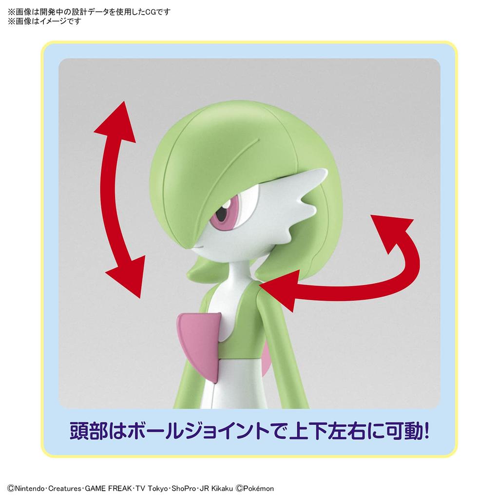 BANDAI SPIRITS Pokémon Plastic Model Collection 49 Select Series Gardevoir Pre-Colored Plastic Model