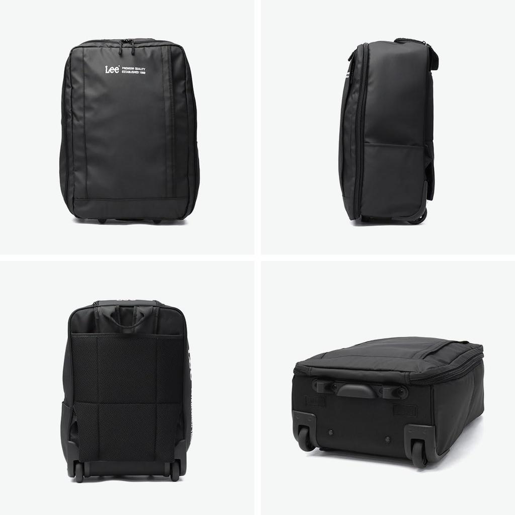 Jackpot Backpack Carry-on, Approx. 29L (approx. 2kg), Lightweight, Multifunctional, Large Capacity, Two-Wheel Backpack, Caster Cover, PolyesterTPU,