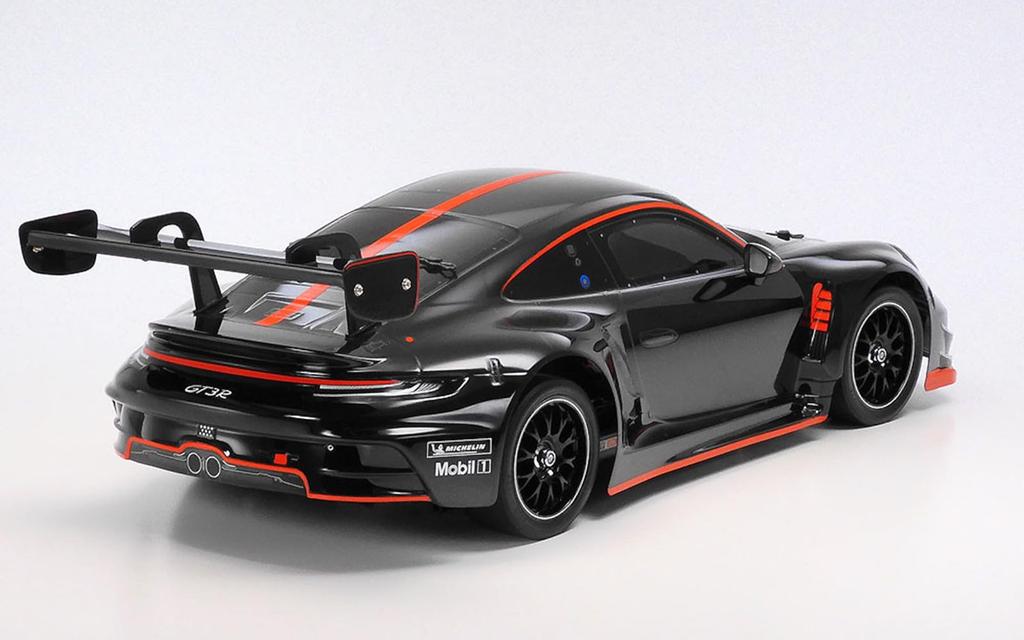 Tamiya XB Series 241 Scale RC XB Porsche 911 GT3 R Completed Model with Radio Control 1/10 No. 1/10 (992) (TT-02 Chassis) Pre-painted, (57941)