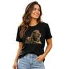 Floral Lion Tee | Wildlife Nature Graphic Tee | Safari Animal Lover Unisex Gift