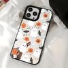 Halloween Ghost Mirror Case for Apple 17 Pro Max/16 Pro/15/14/13