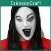 Latex Female Ghost Mask For Adult Costume Diy Escape Room And Horror Party